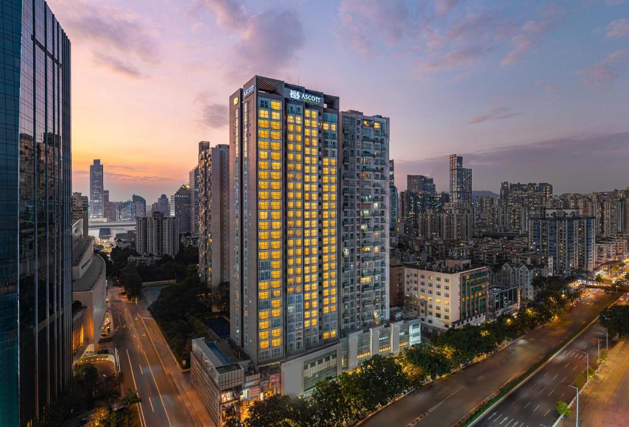 Апартаменты Ascott Гуанчжоу Экстерьер фото