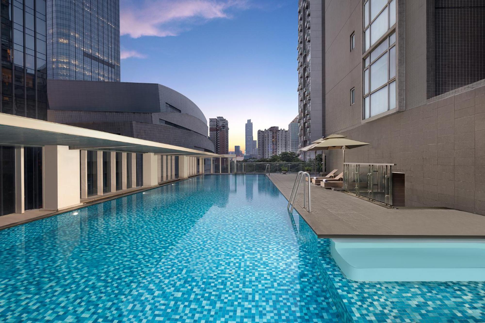 Апартаменты Ascott Гуанчжоу Экстерьер фото